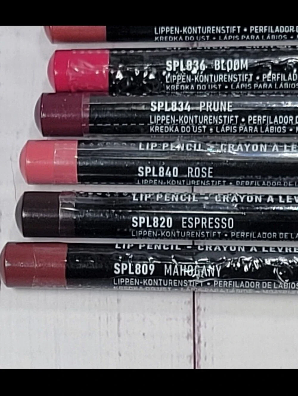 Nyx 9 Piece Slim Lip Pencil Lip Liner Bundle NEW!
